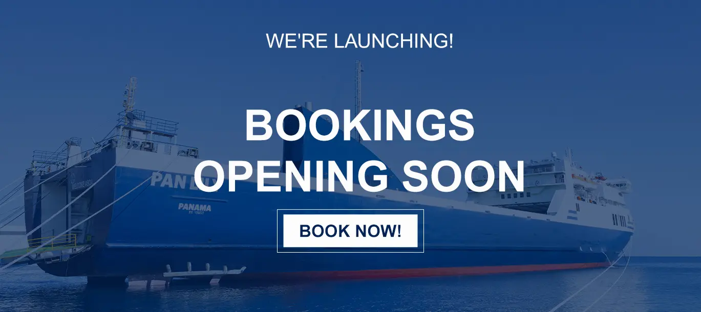 Service Commencing 1st week of December - Bookings Opening Soon!